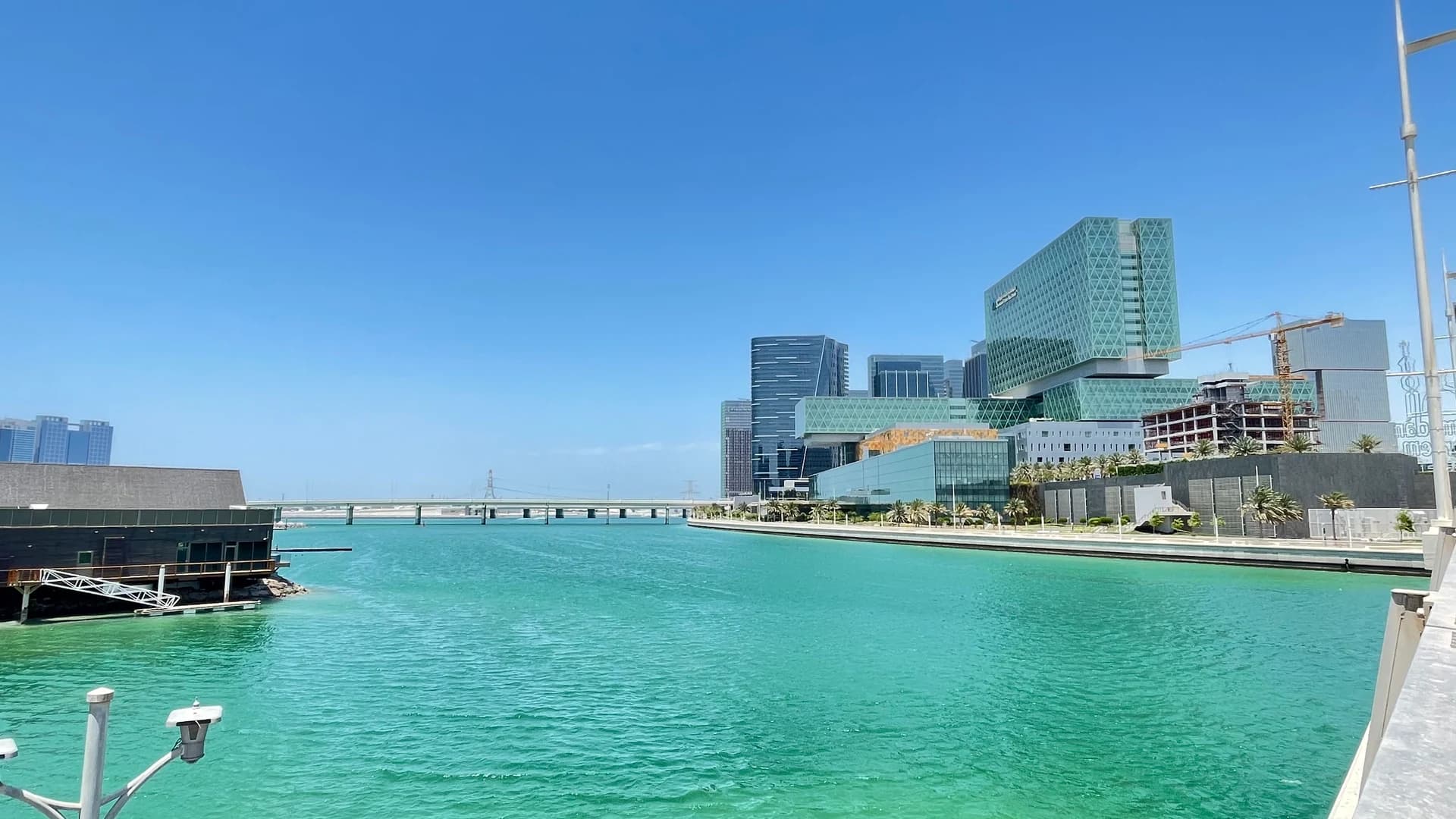 Al Maryah Island waterfront beside Cleveland Clinic Abu Dhabi